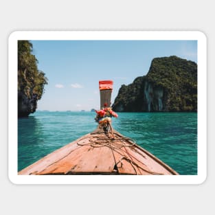 Photo of Thailand by boat Sticker